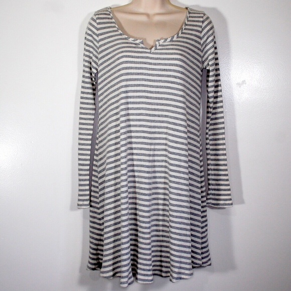 FINAL SALE Altar'd State Ribbed Striped Knit Dress - Picture 1 of 3
